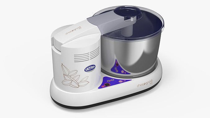 Chocolate Melangeur Elgi Ultra Chocogrind 110V Blue 3D model 5