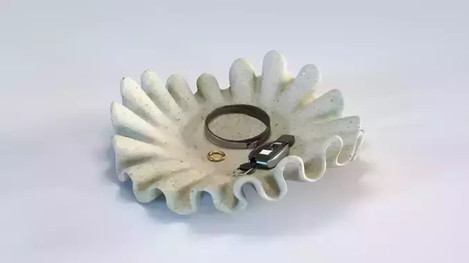 Modern jewelry and key holder