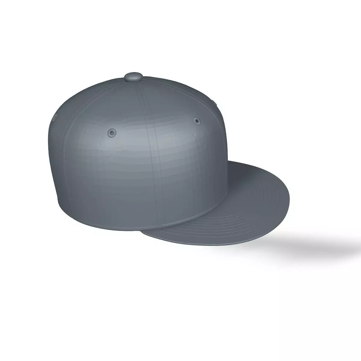 New Era cap stl 3D print model_0