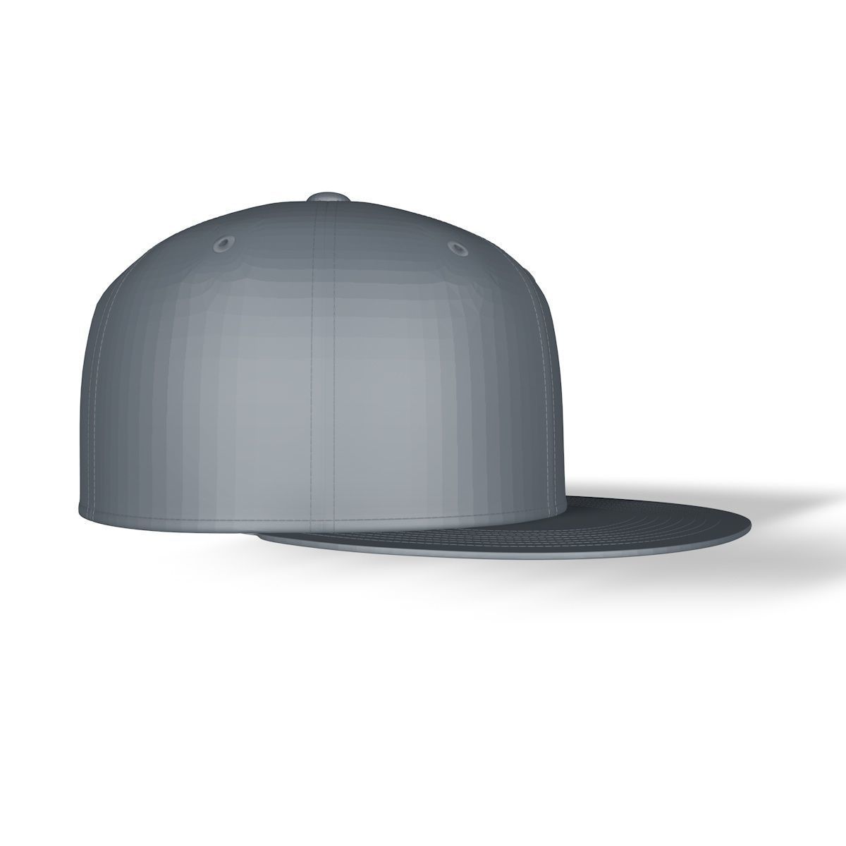 New Era cap stl 3D print model_3