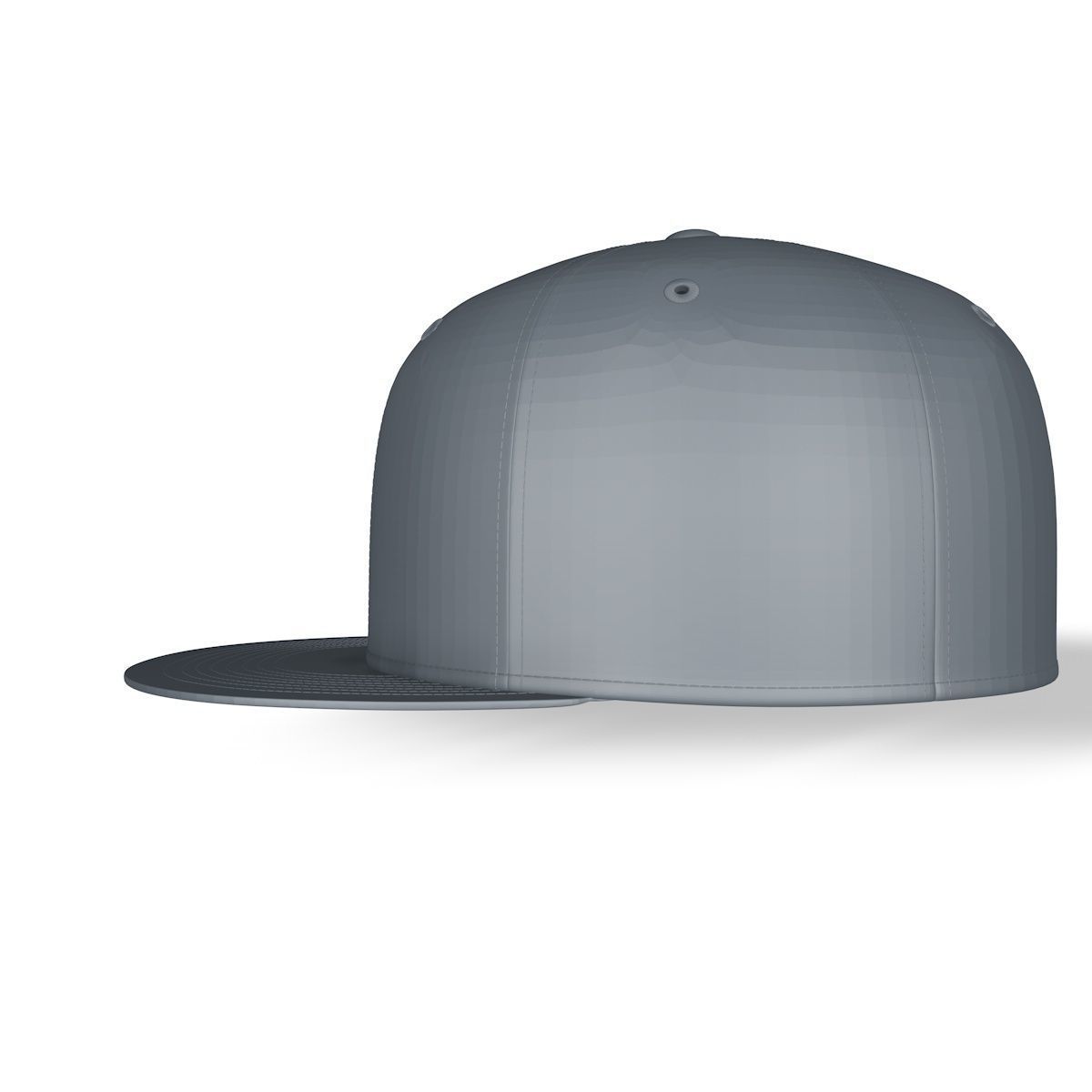New Era cap stl 3D print model_10
