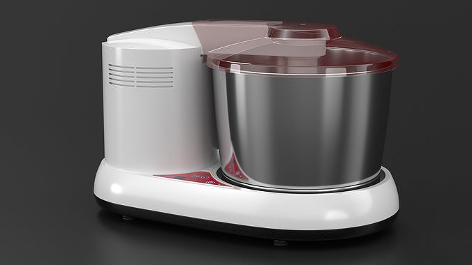 Chocolate Melangeur Red 3D model 3