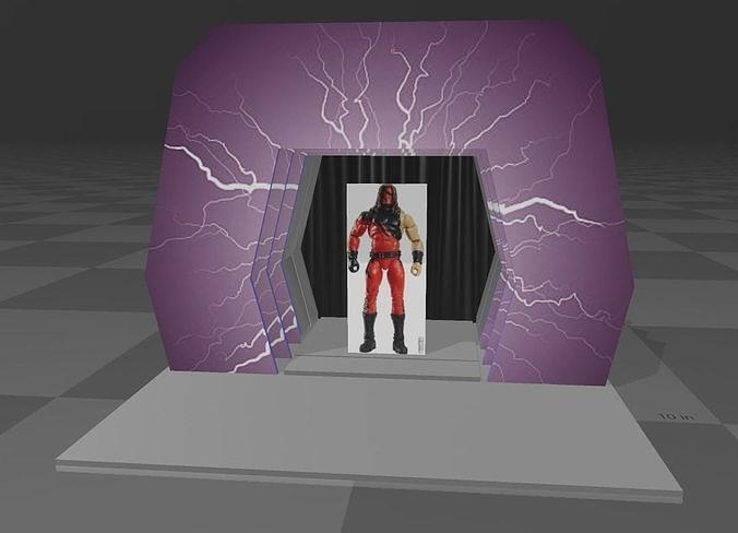Wrestlmania 11-13 Stage 3D print model