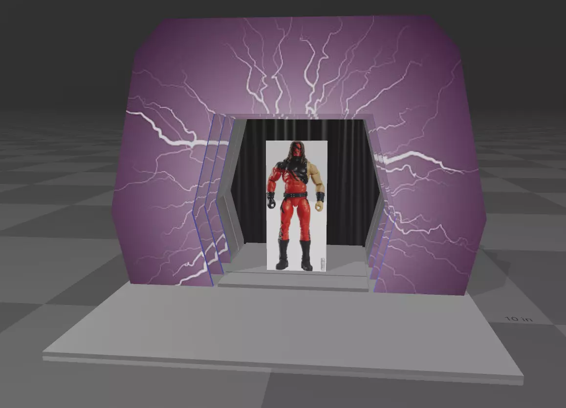 Wrestlmania 11-13 Stage 3D print model_0