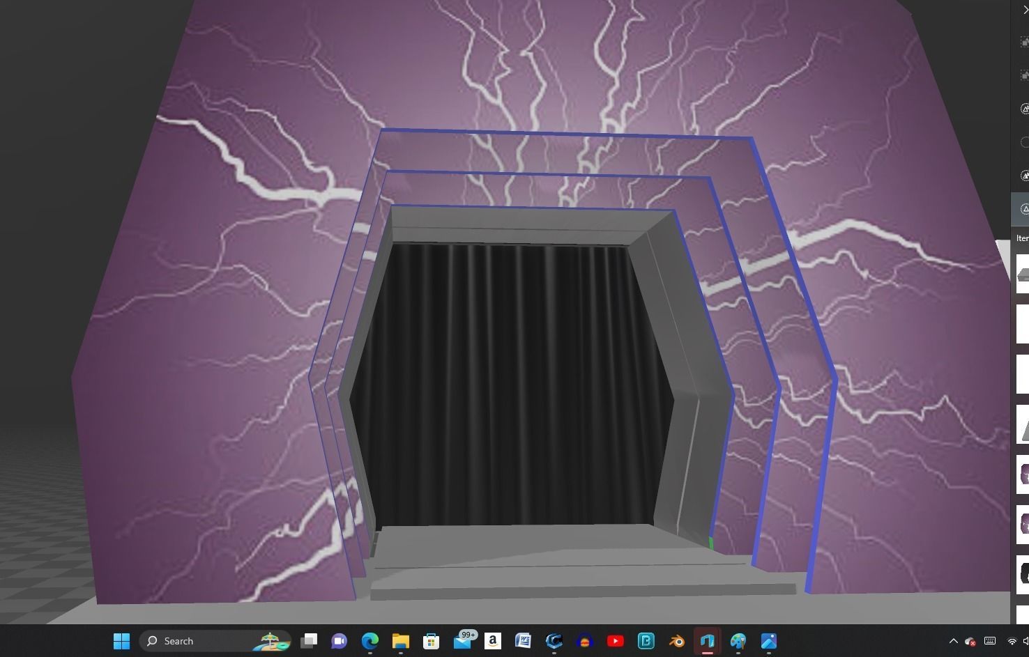 Wrestlmania 11-13 Stage 3D print model_3