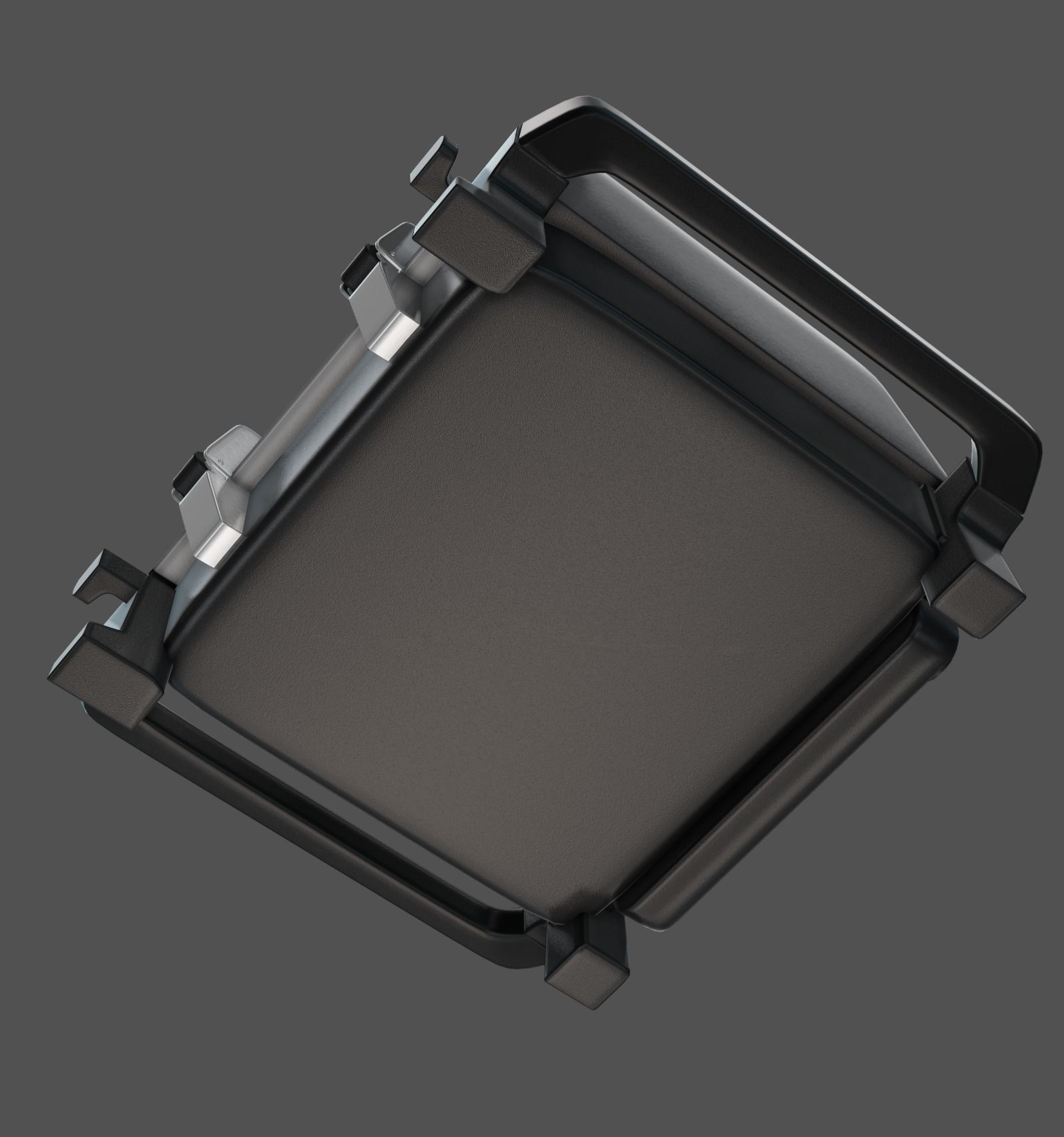 Ninja Wood Fired Outdoor Grill Low-poly 3D model_2