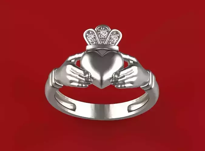 ring gold 3D print model