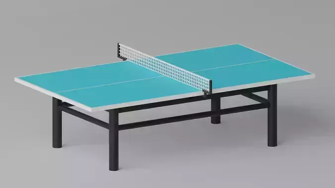 Cartoon Table Tennis Ping Pong