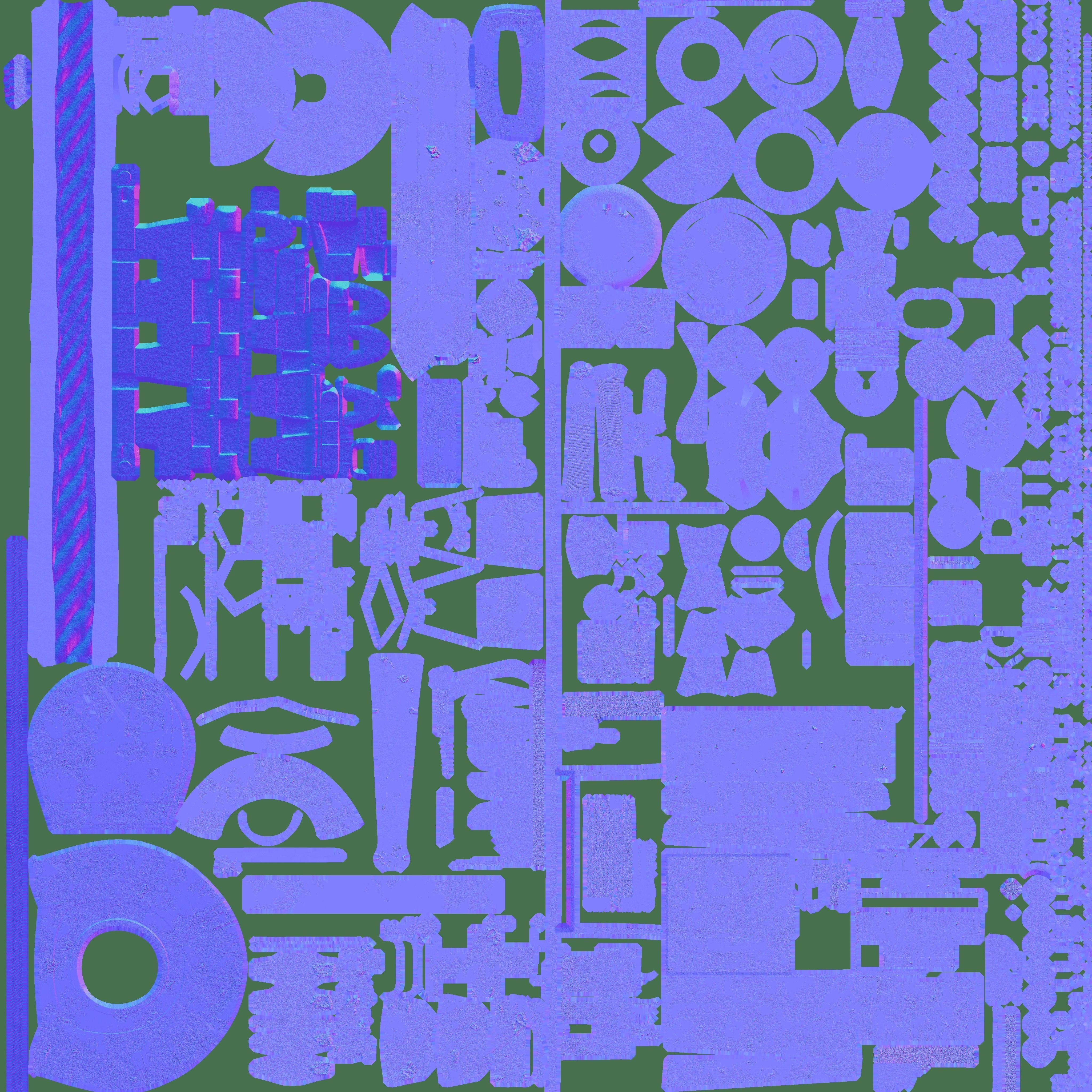 Tiger 131 Low-poly 3D model_7