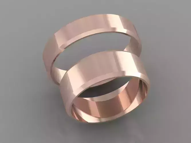  wedding rings  American ko0009