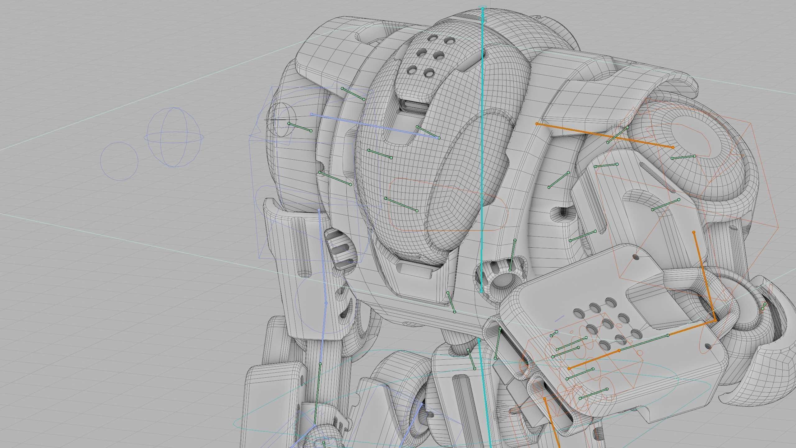 BATTLE DROID S-200  Rigged for Unreal Engine - Unity - MIXAMO 3D model_42