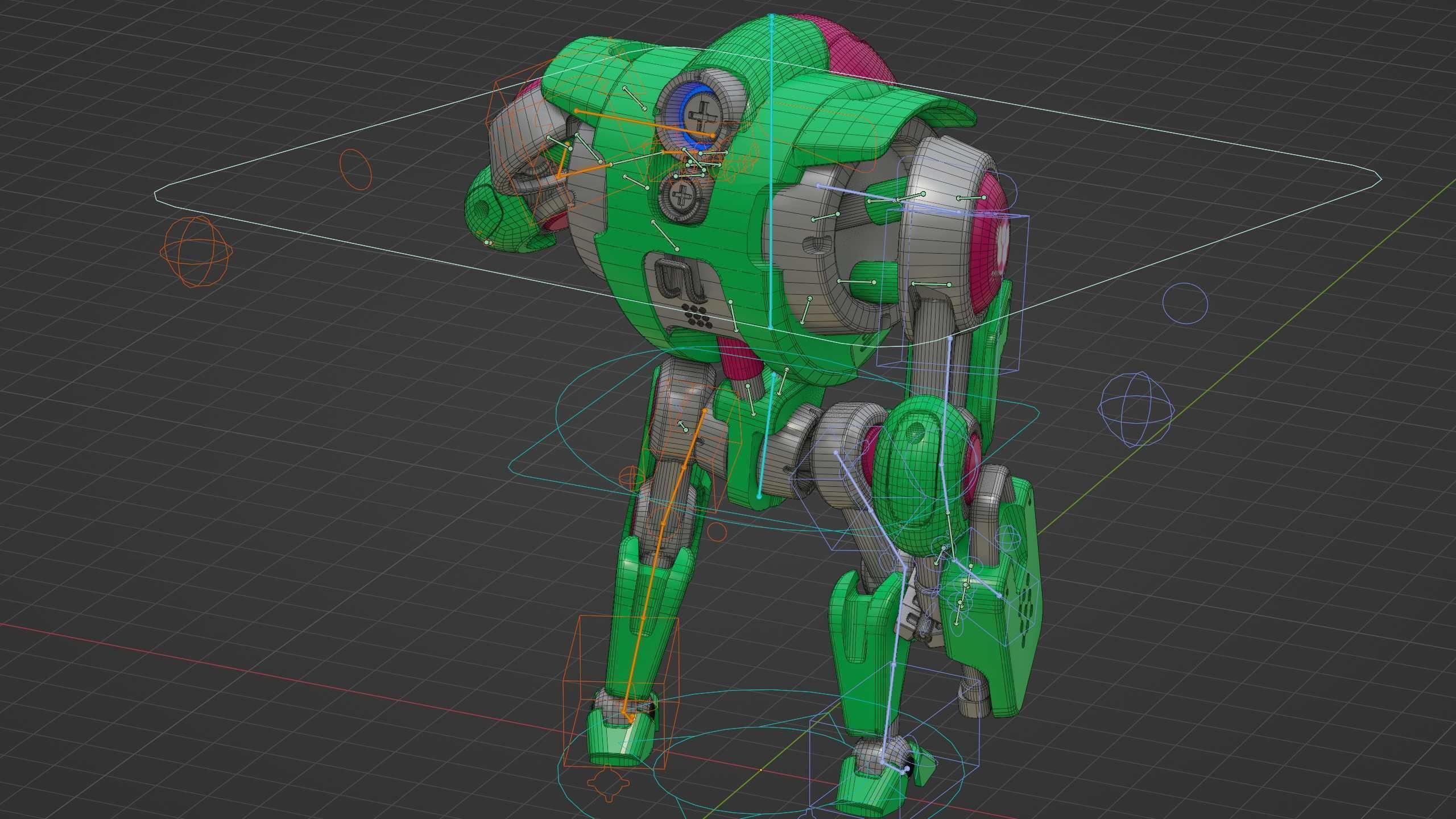 BATTLE DROID S-200  Rigged for Unreal Engine - Unity - MIXAMO 3D model_38