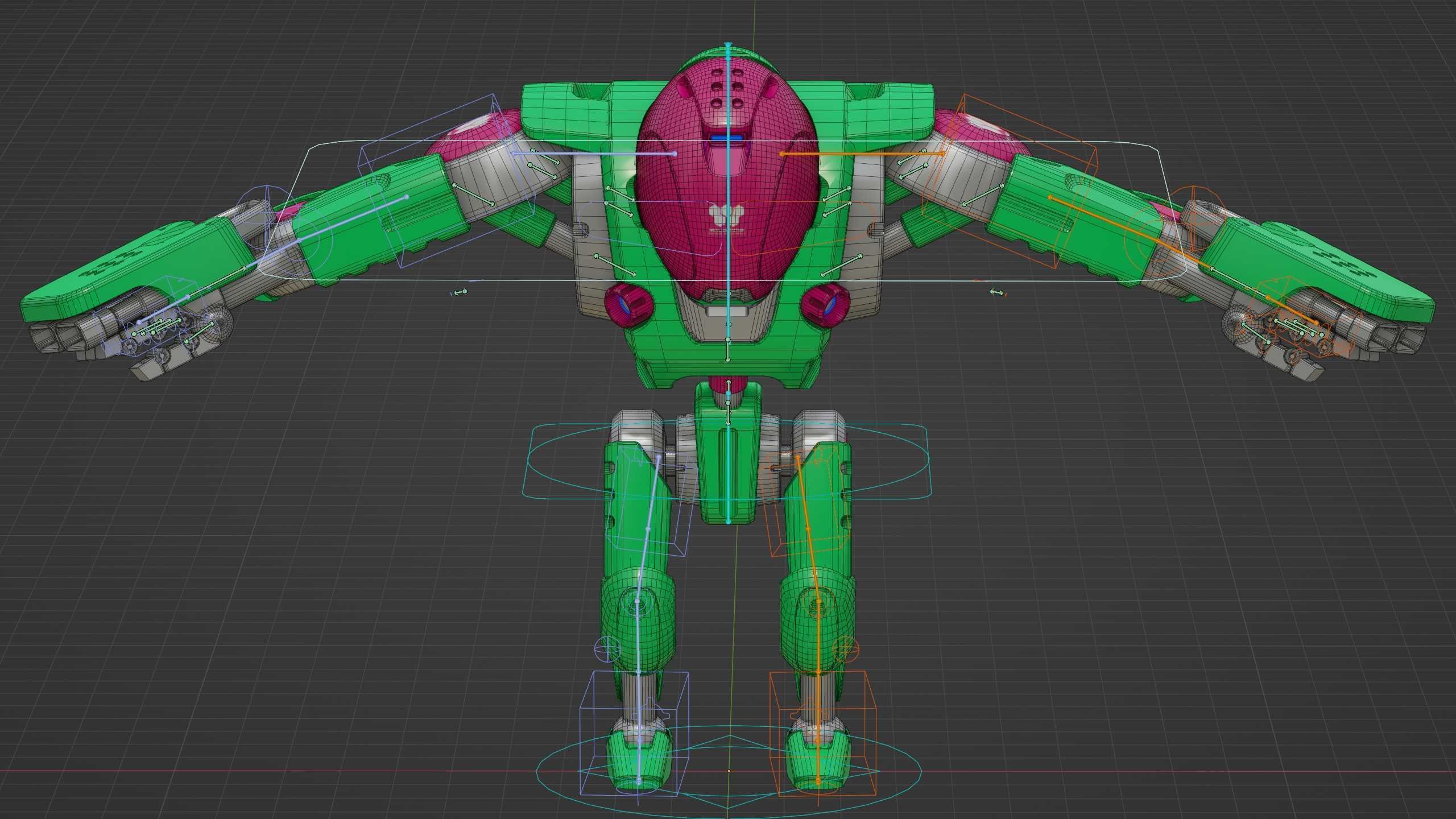 BATTLE DROID S-200  Rigged for Unreal Engine - Unity - MIXAMO 3D model_39