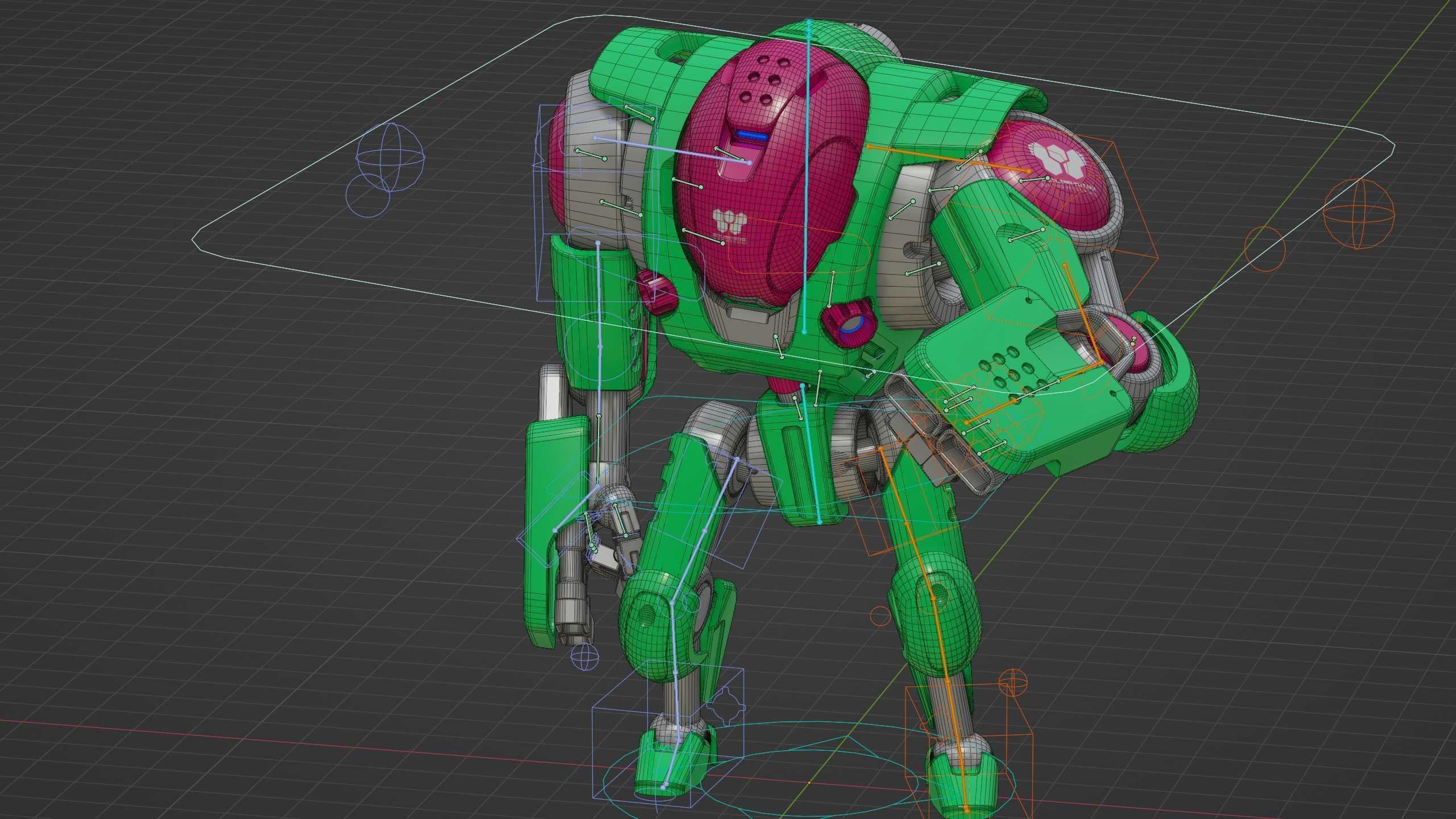 BATTLE DROID S-200  Rigged for Unreal Engine - Unity - MIXAMO 3D model_37
