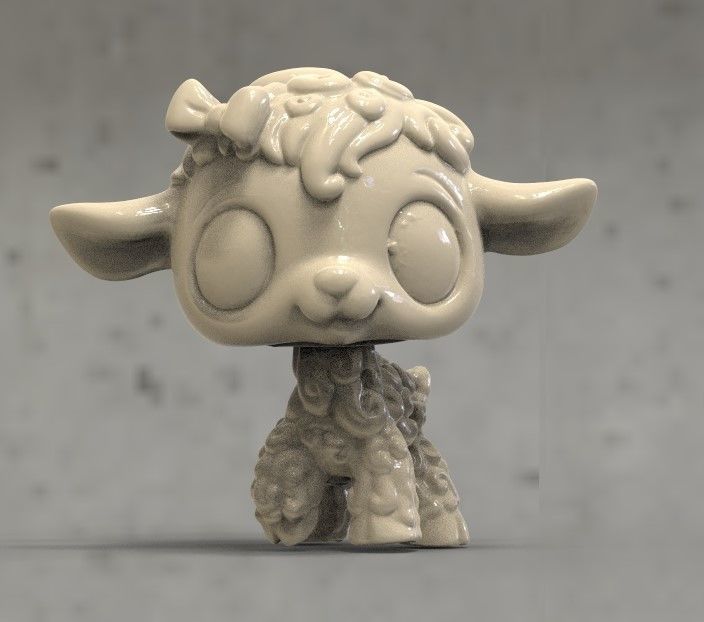 animal  3D print model_1