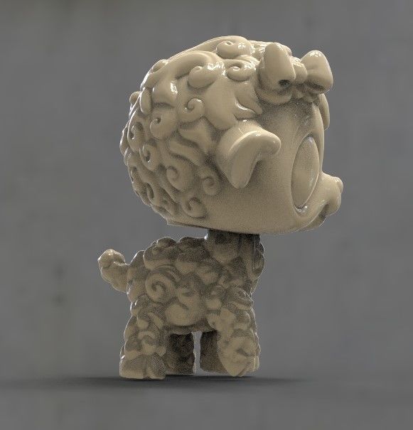 animal  3D print model_3