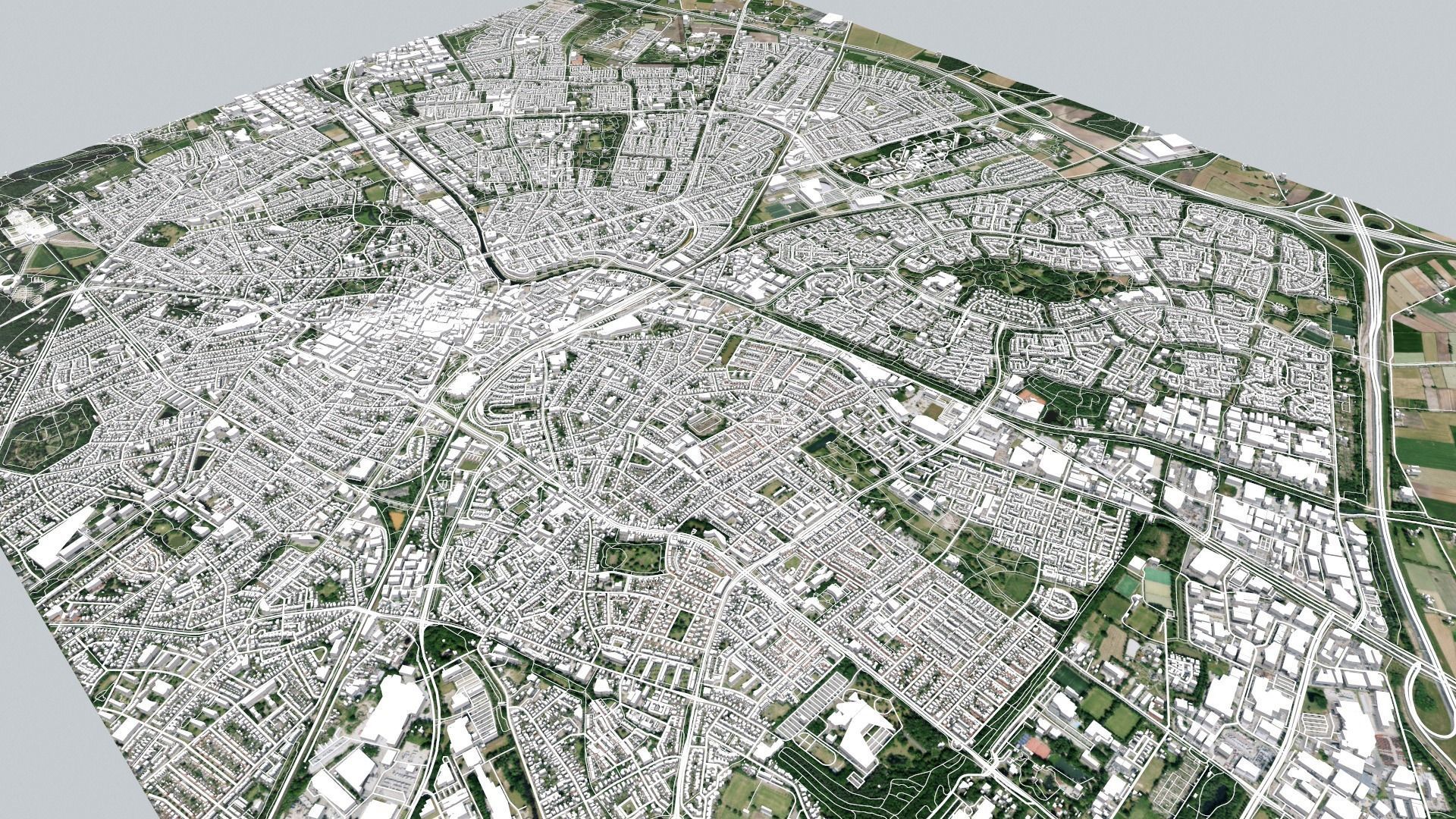 Cityscape Apeldoorn Netherlands 3D model_16