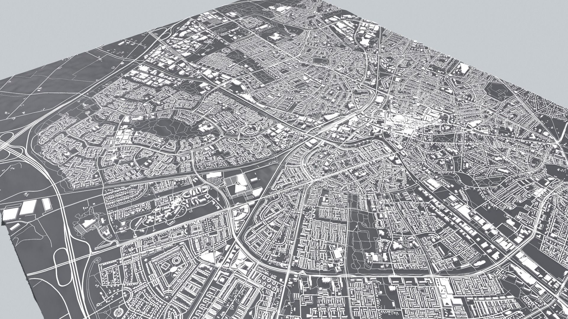 Cityscape Apeldoorn Netherlands 3D model_4