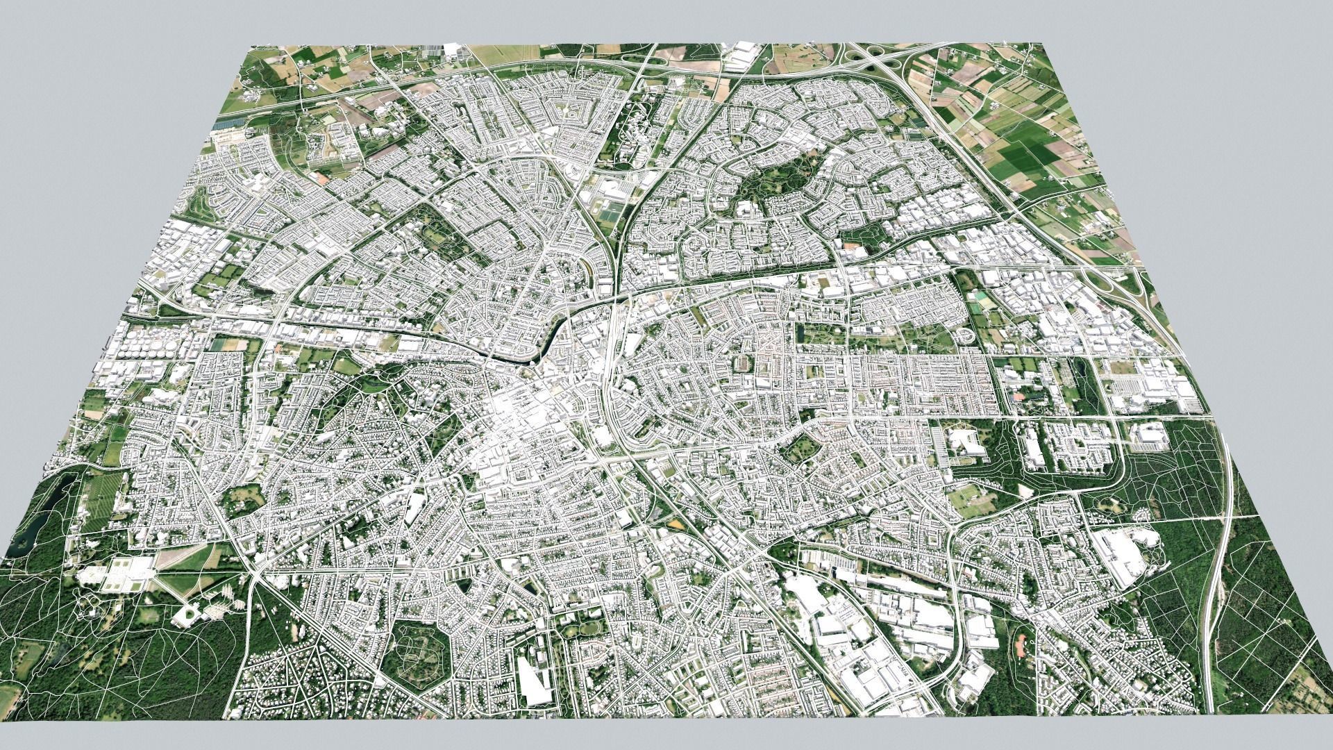 Cityscape Apeldoorn Netherlands 3D model_2