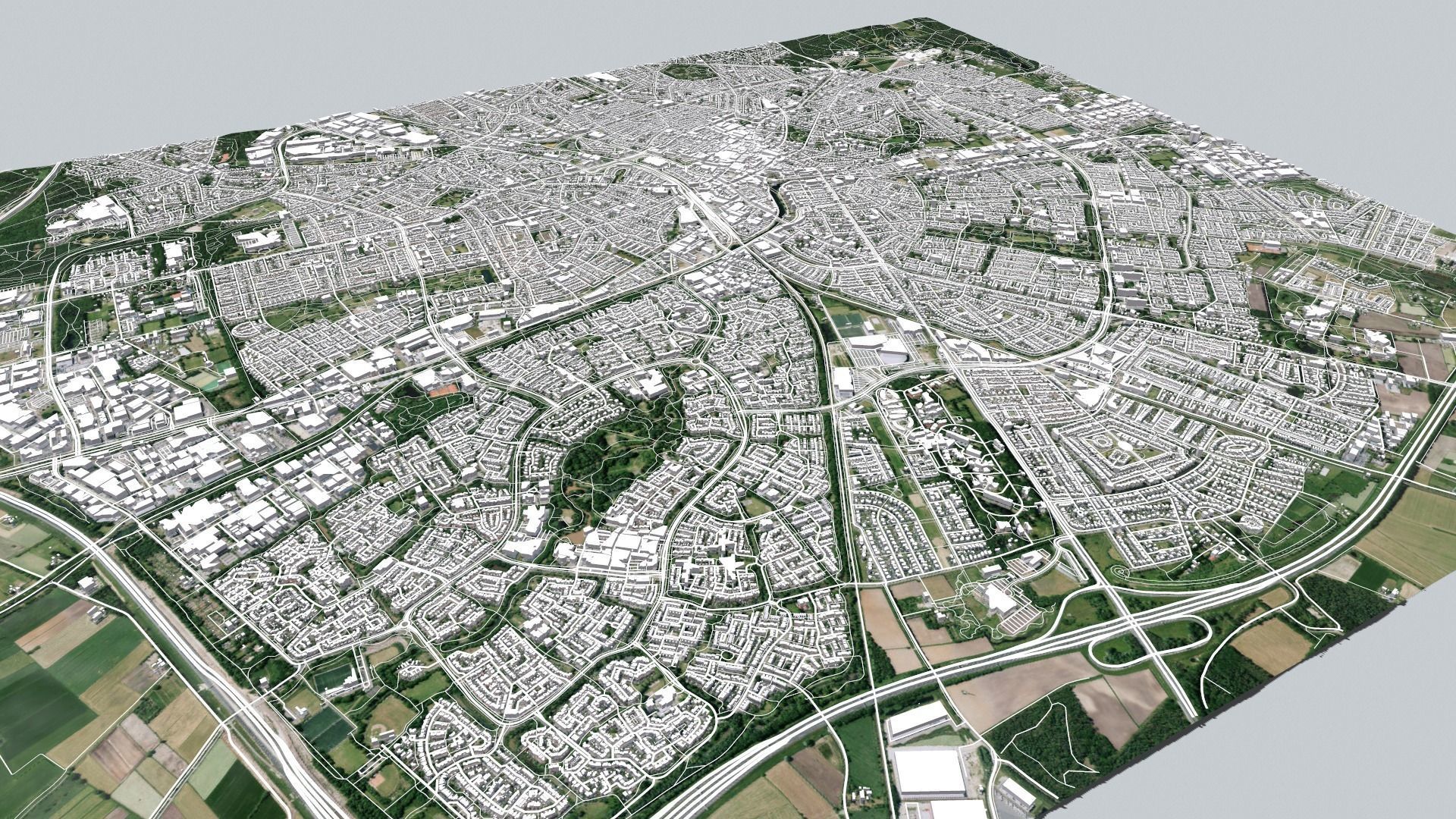 Cityscape Apeldoorn Netherlands 3D model_15