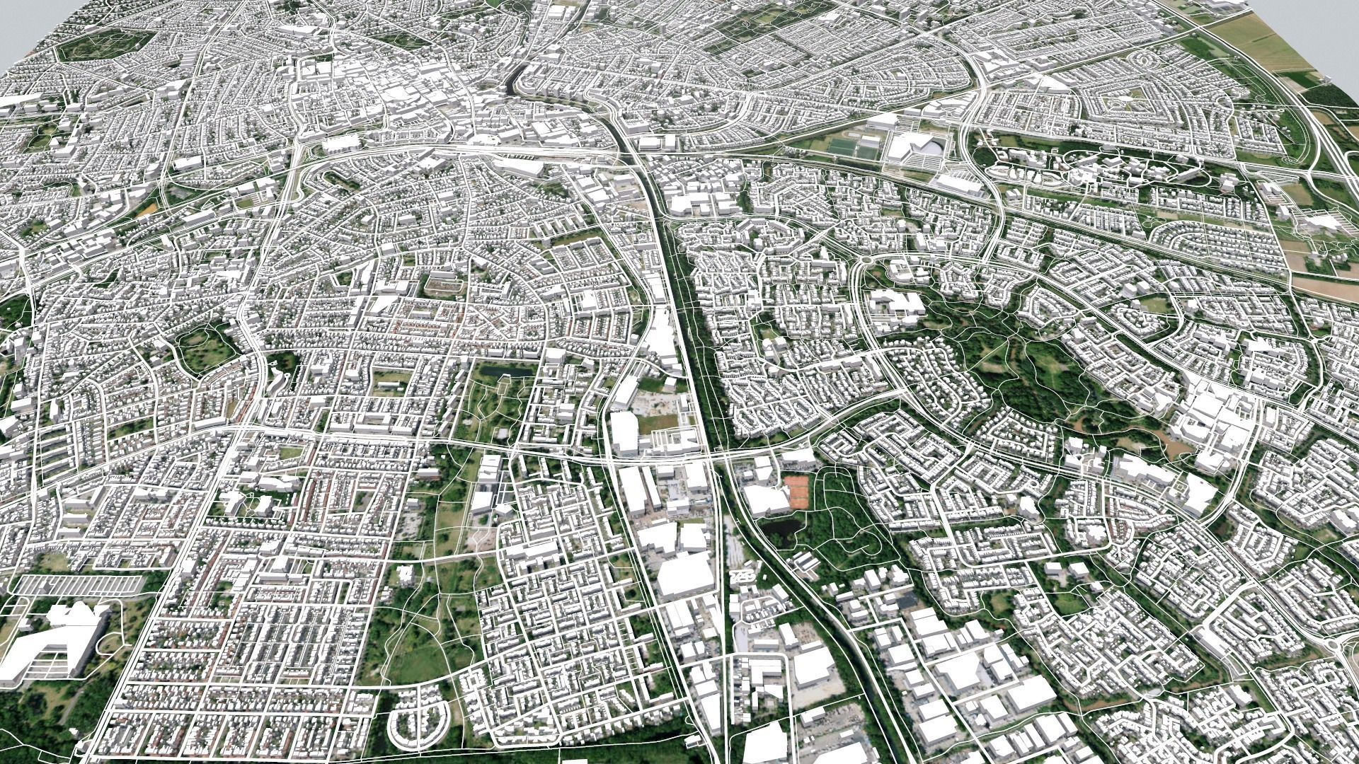 Cityscape Apeldoorn Netherlands 3D model_12