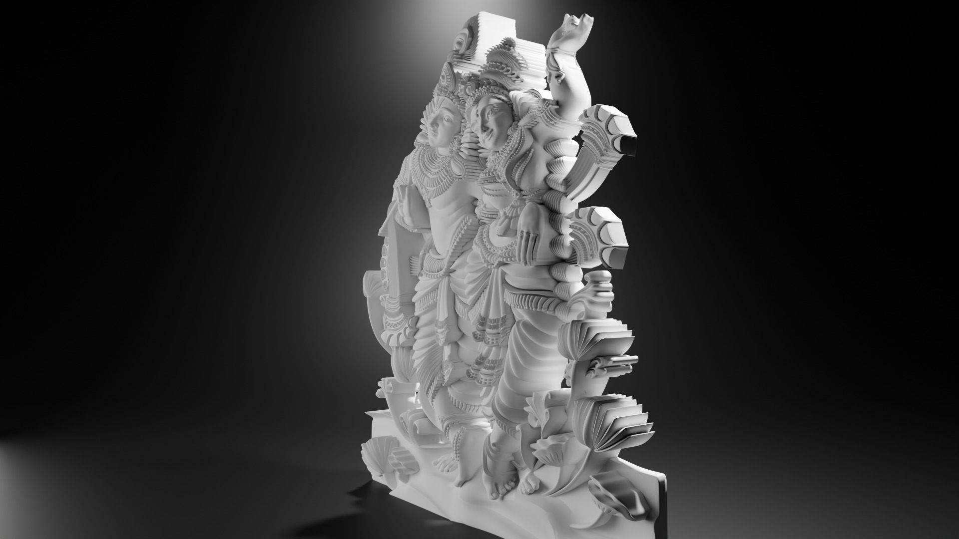 hindu god 3D print model_3
