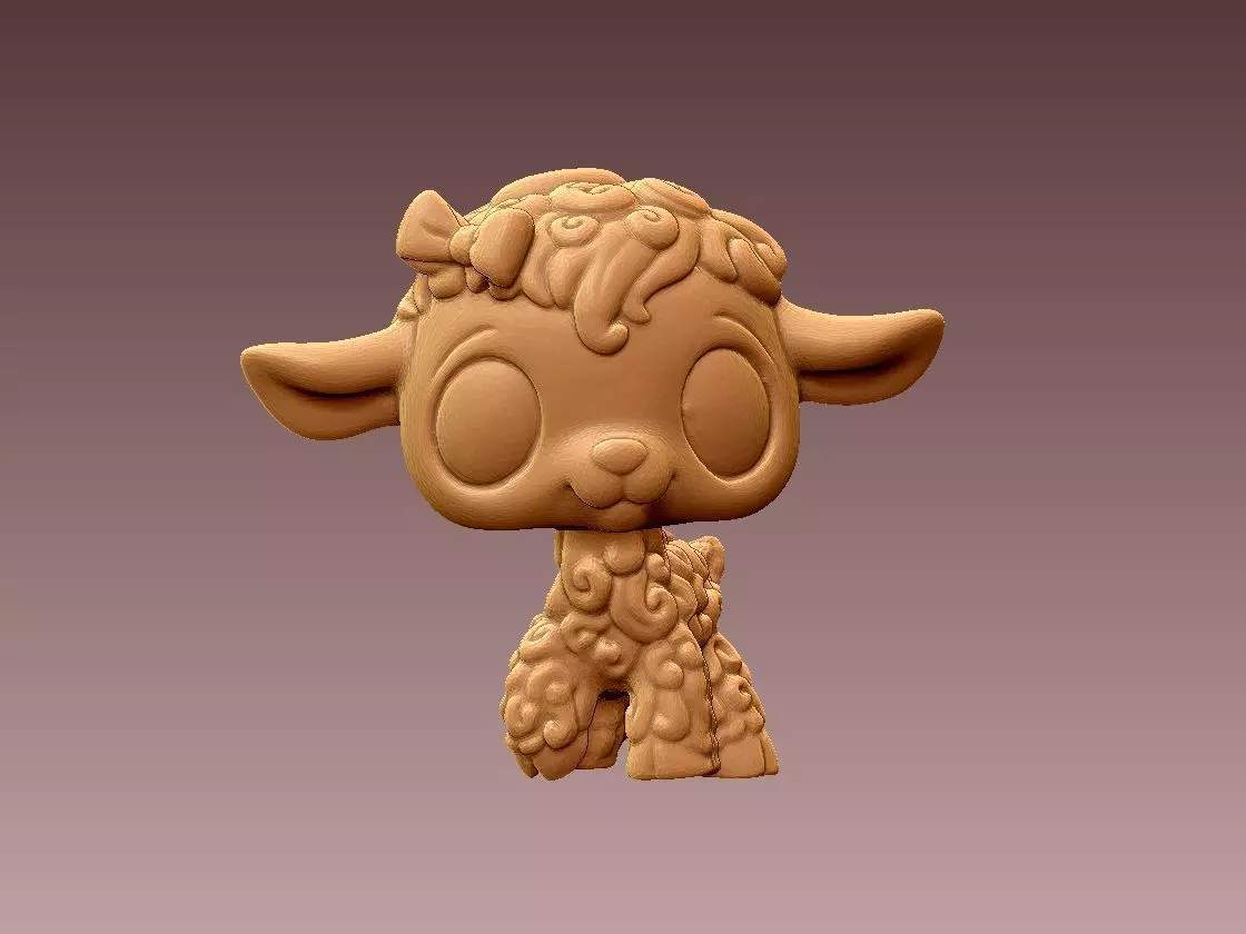 animal 3D print model