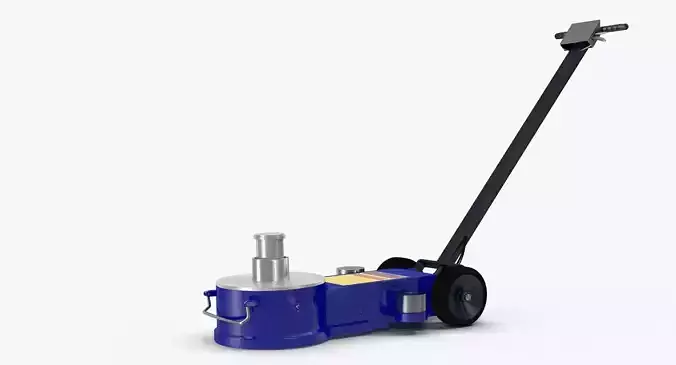 Floor Jack Blue