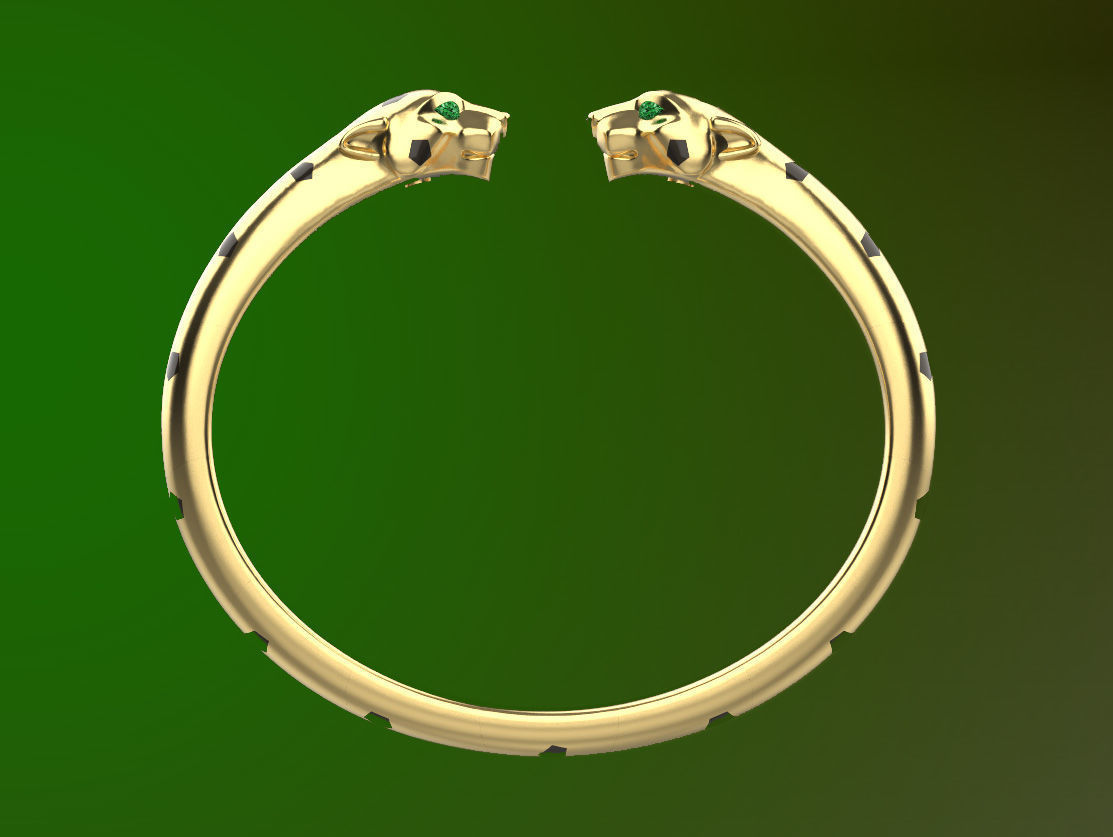 bracelet 3D print model_7