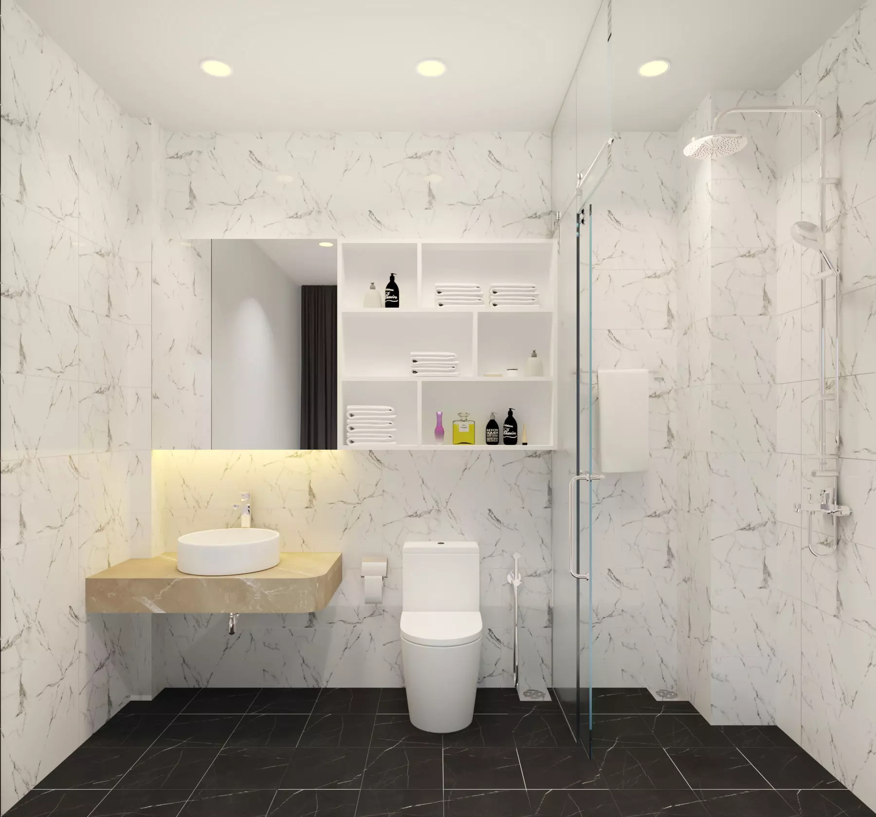 wc Bathrooom Free 3D model