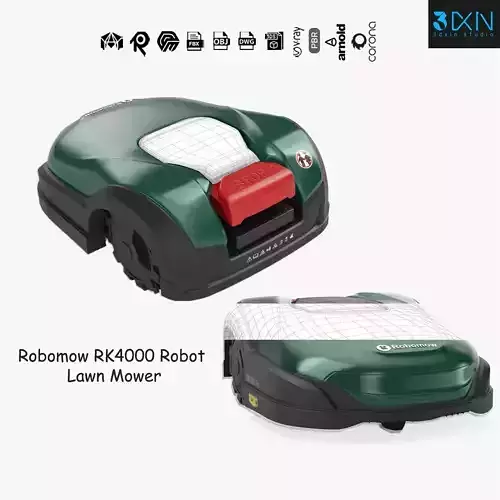 Robot Lawn Mower Robomow RK4000 3D model