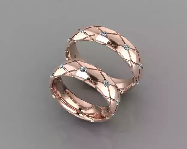  wedding rings ko0018