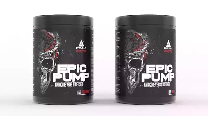 Protein Powder 3D model