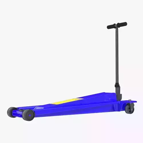 Floor Car Jack Blue