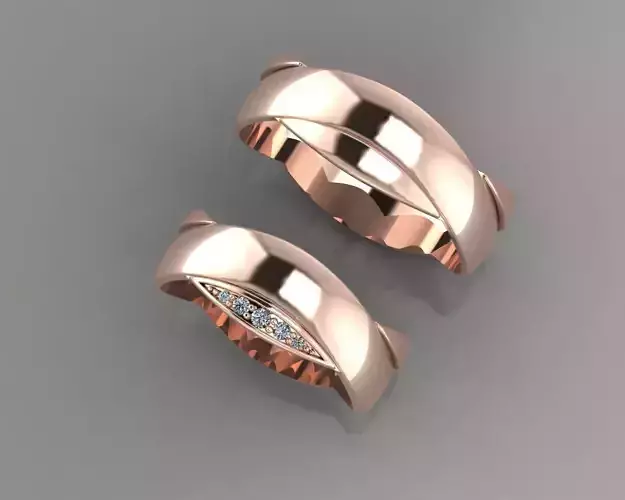 wedding rings ko0021
