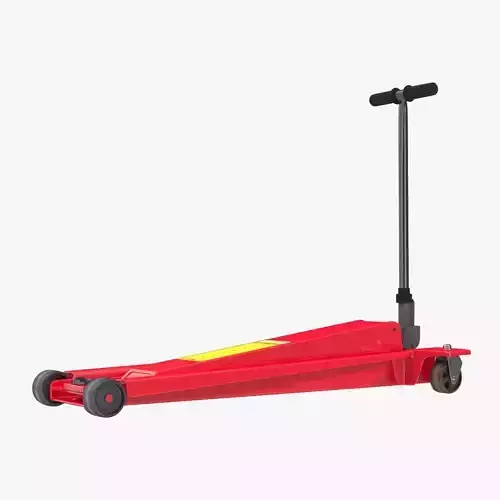 Floor Car Jack Red