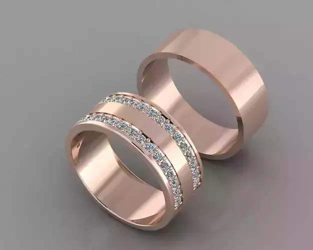 wedding rings ko0022