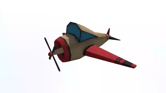 Plane Low Poly