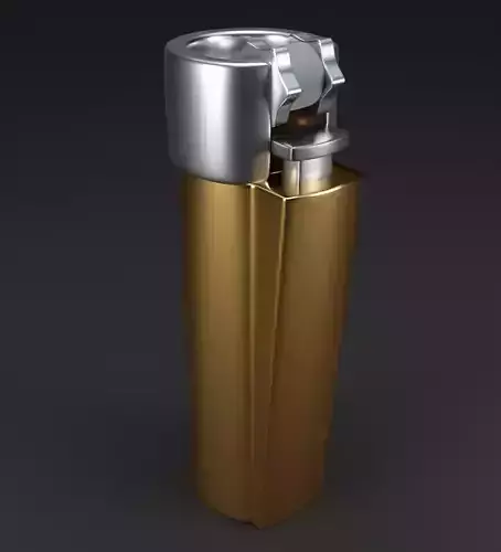 Gold clipper 3D model