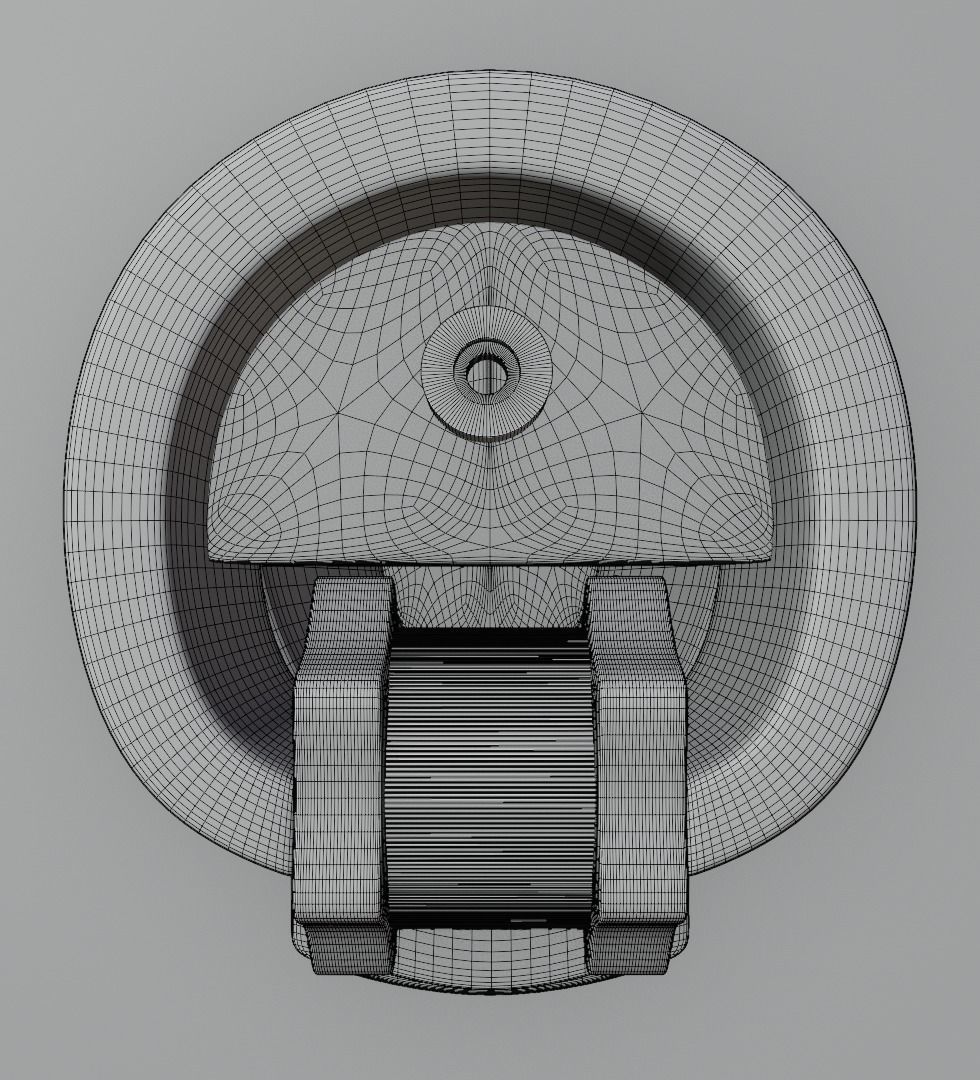 Gold clipper 3D model 3D model_8