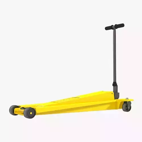 Floor Car Jack Yellow