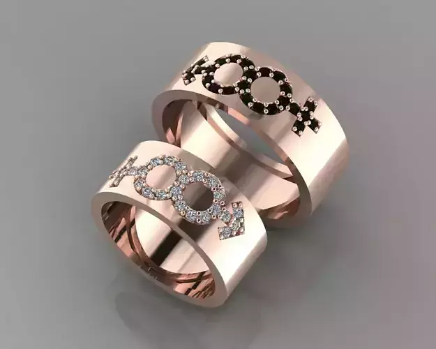 wedding rings ko0025