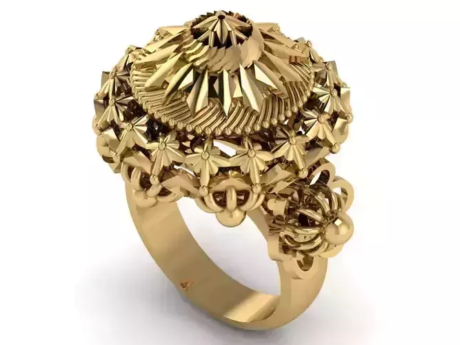 Folk Work Jewelry Code SFT020 3D print model