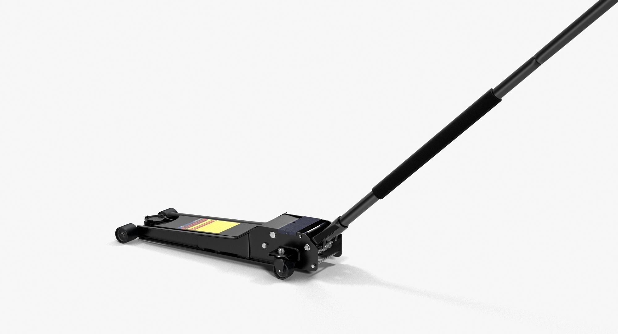 Jack Black Floor Low-poly 3D model_6