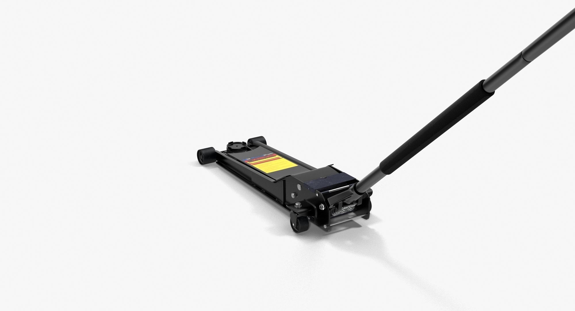 Jack Black Floor Low-poly 3D model_7