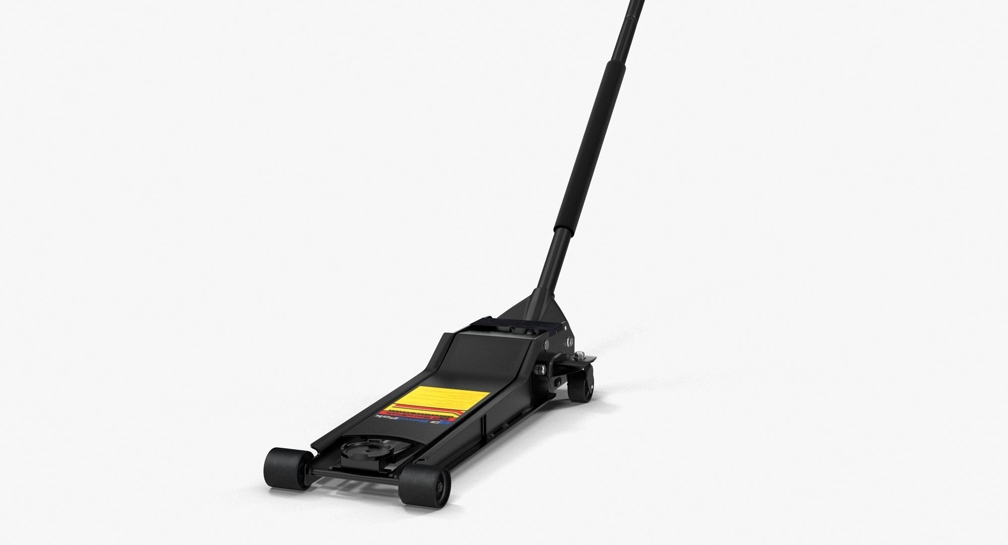 Jack Black Floor Low-poly 3D model_5