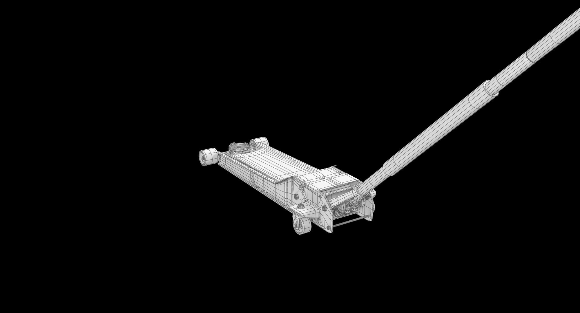 Jack Blue Floor Low-poly 3D model_18