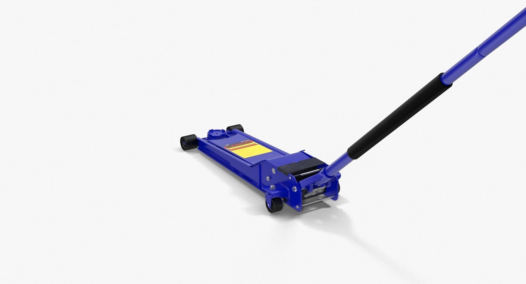 Jack Blue Floor Low-poly 3D model_6