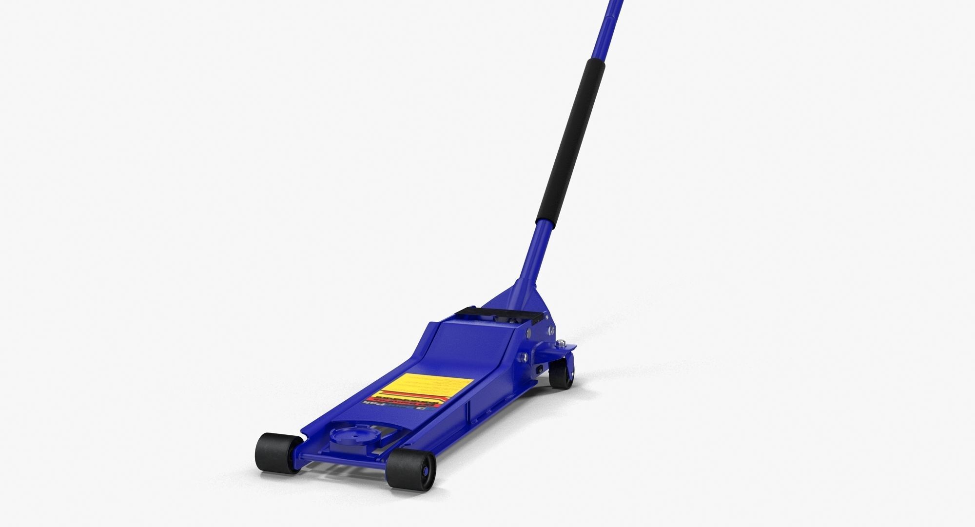 Jack Blue Floor Low-poly 3D model_4