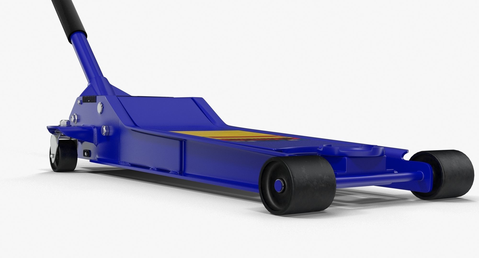 Jack Blue Floor Low-poly 3D model_3